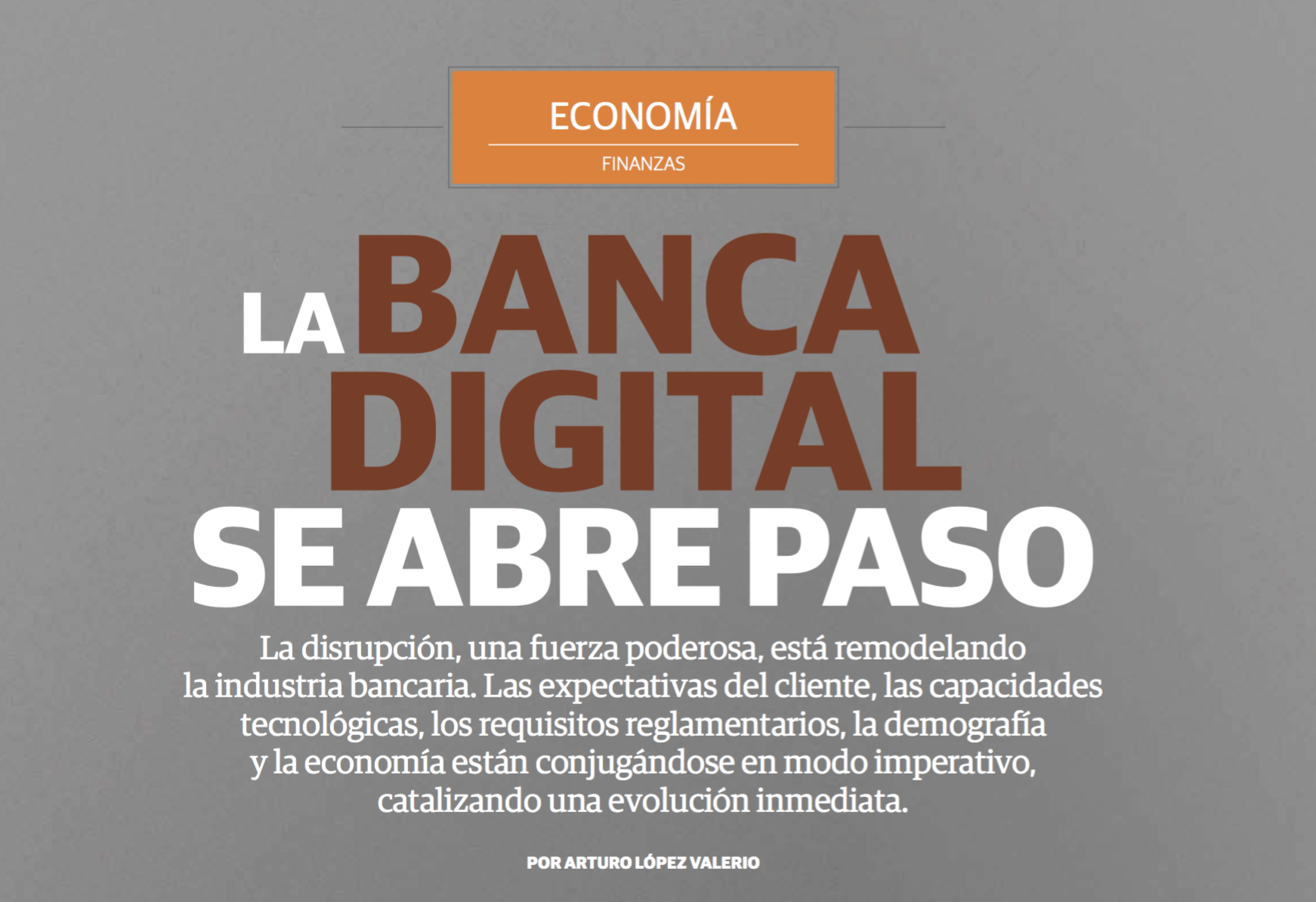 Nominación al VI Premio de Periodismo Económico Iberoamericano IE Business School